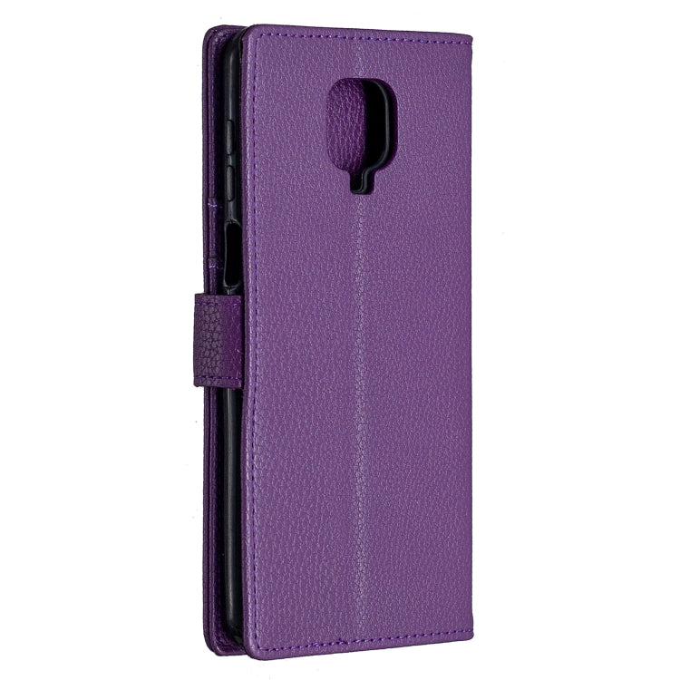 For Xiaomi Redmi Note 9 Pro / Note 9s / Note 9 Pro Max Litchi Texture Horizontal Flip Leather Case with Holder & Card Slots & Wallet & Photo Frame