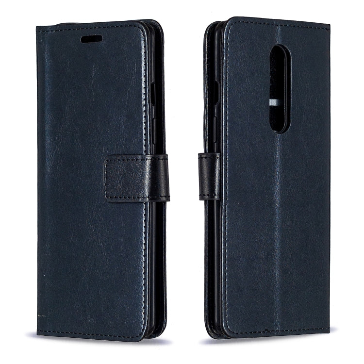 For OnePlus 8 Crazy Horse Texture Horizontal Flip Leather Case with Holder & Card Slots & Wallet & Photo Frame