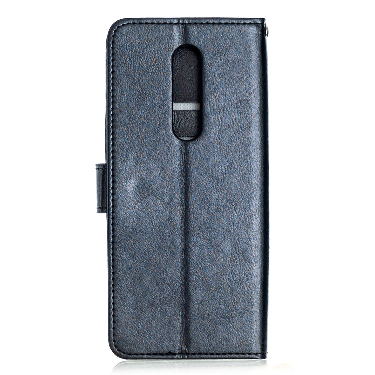 For OnePlus 8 Crazy Horse Texture Horizontal Flip Leather Case with Holder & Card Slots & Wallet & Photo Frame