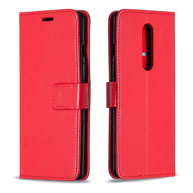 For OnePlus 8 Crazy Horse Texture Horizontal Flip Leather Case with Holder & Card Slots & Wallet & Photo Frame