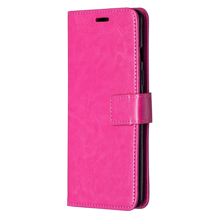 For OnePlus 8 Crazy Horse Texture Horizontal Flip Leather Case with Holder & Card Slots & Wallet & Photo Frame