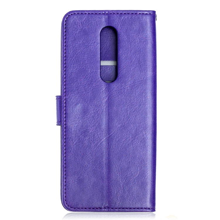 For OnePlus 8 Crazy Horse Texture Horizontal Flip Leather Case with Holder & Card Slots & Wallet & Photo Frame