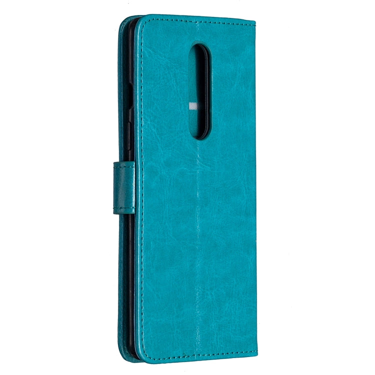 For OnePlus 8 Crazy Horse Texture Horizontal Flip Leather Case with Holder & Card Slots & Wallet & Photo Frame