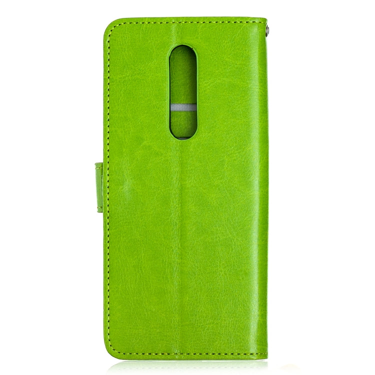 For OnePlus 8 Crazy Horse Texture Horizontal Flip Leather Case with Holder & Card Slots & Wallet & Photo Frame