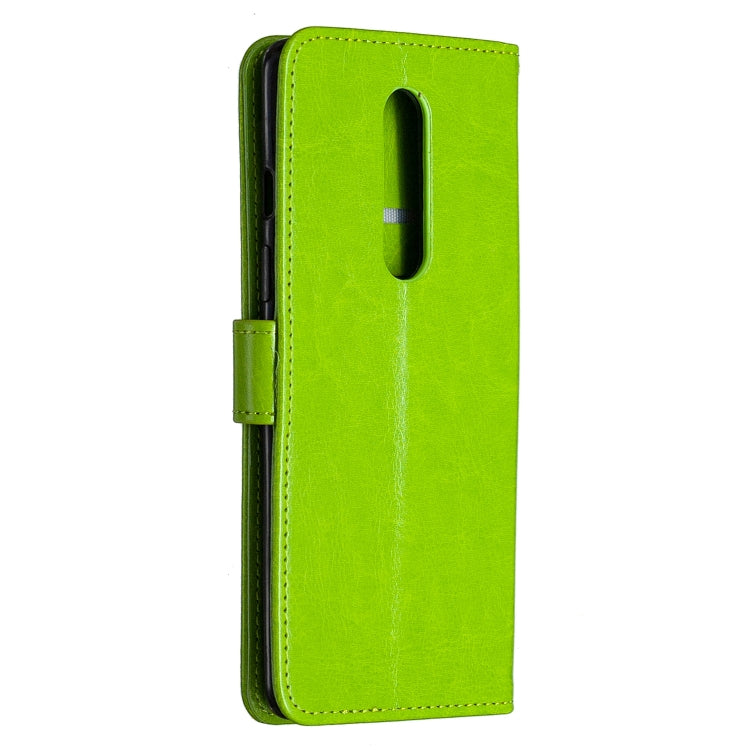 For OnePlus 8 Crazy Horse Texture Horizontal Flip Leather Case with Holder & Card Slots & Wallet & Photo Frame