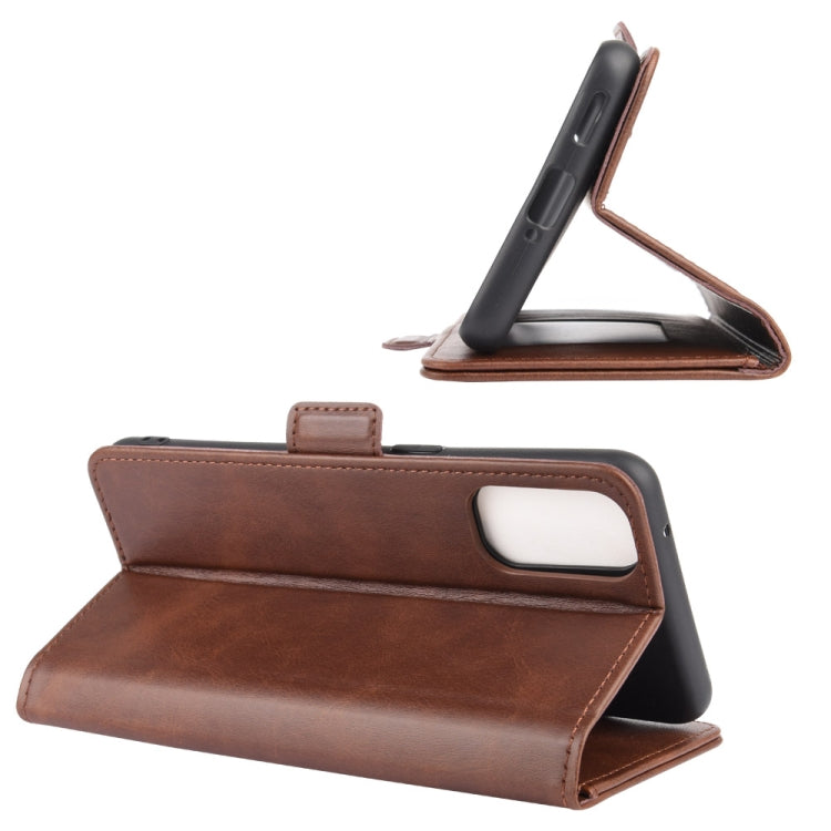 For OPPO Reno4 Pro 5G Dual-side Magnetic Buckle Horizontal Flip Leather Case with Holder & Card Slots & Wallet