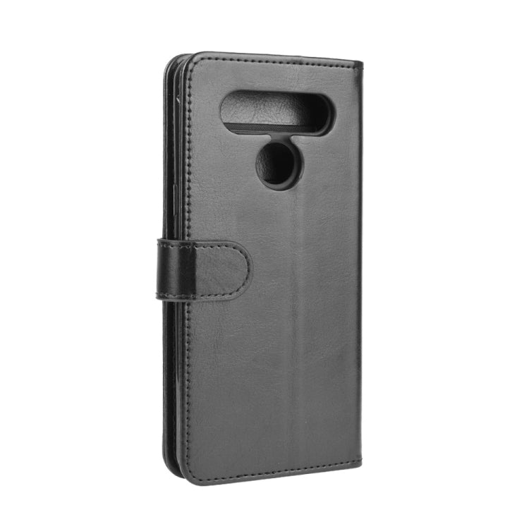 For LG K41S / K51S R64 Texture Single Horizontal Flip Protective Case with Holder & Card Slots & Wallet& Photo Frame