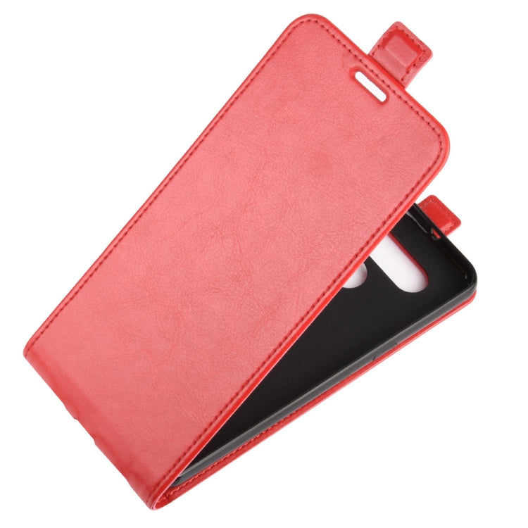 For LG K41S / K51S R64 Texture Single Vertical Flip Leather Protective Case with Card Slots & Photo Frame