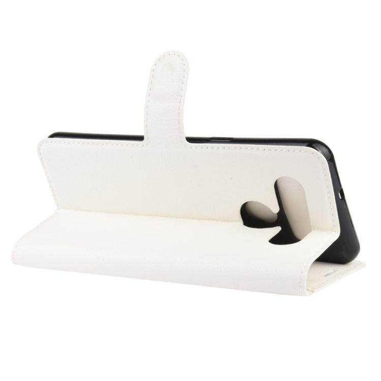 For LG K41S / K51S Litchi Texture Horizontal Flip Protective Case with Holder & Card Slots & Wallet