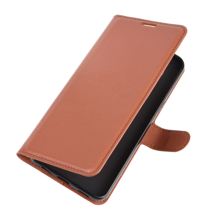 For LG K41S / K51S Litchi Texture Horizontal Flip Protective Case with Holder & Card Slots & Wallet