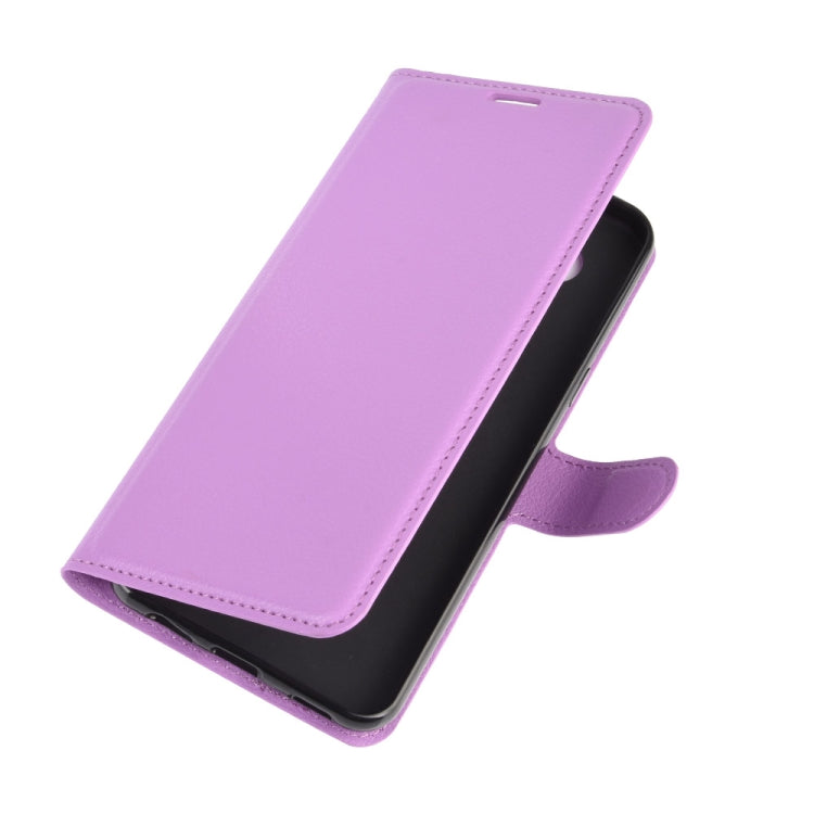 For LG K41S / K51S Litchi Texture Horizontal Flip Protective Case with Holder & Card Slots & Wallet