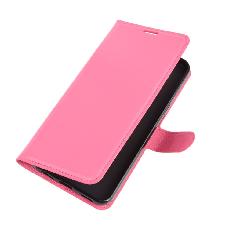For LG K41S / K51S Litchi Texture Horizontal Flip Protective Case with Holder & Card Slots & Wallet