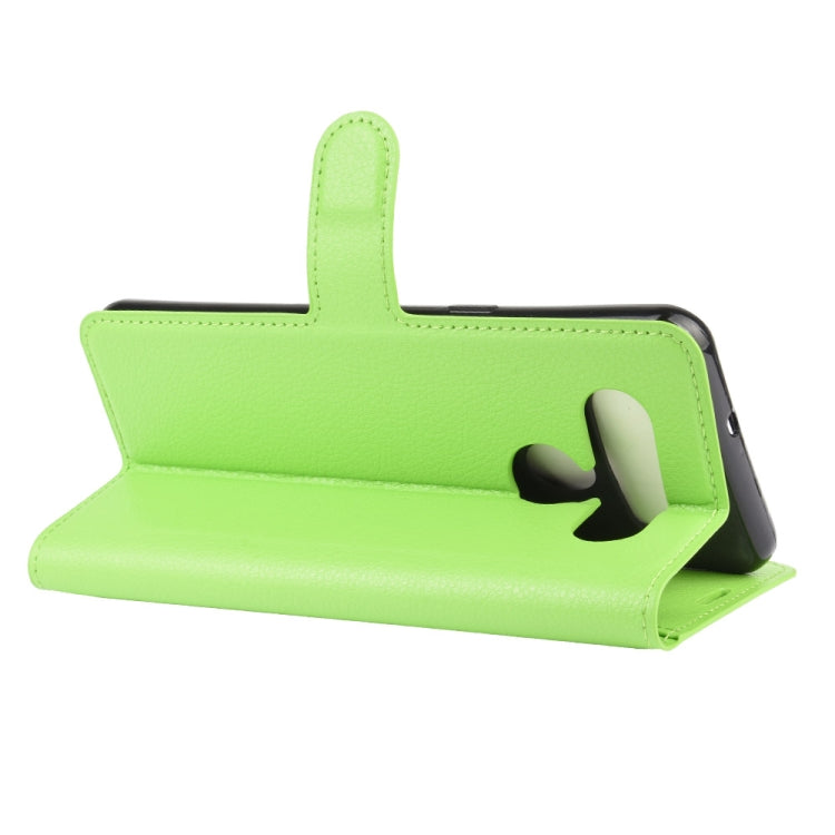 For LG K41S / K51S Litchi Texture Horizontal Flip Protective Case with Holder & Card Slots & Wallet