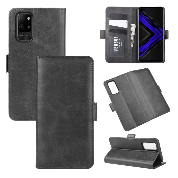 For Huawei Honor Play4 Pro/Honor V30 Dual-side Magnetic Buckle Horizontal Flip Leather Case with Holder & Card Slots & Wallet