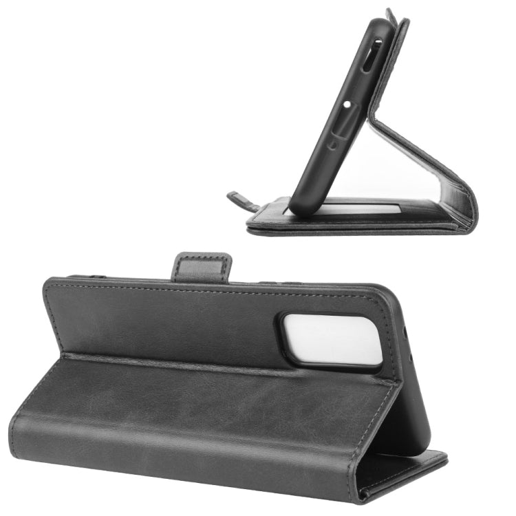 For Huawei Honor Play4 Pro/Honor V30 Dual-side Magnetic Buckle Horizontal Flip Leather Case with Holder & Card Slots & Wallet