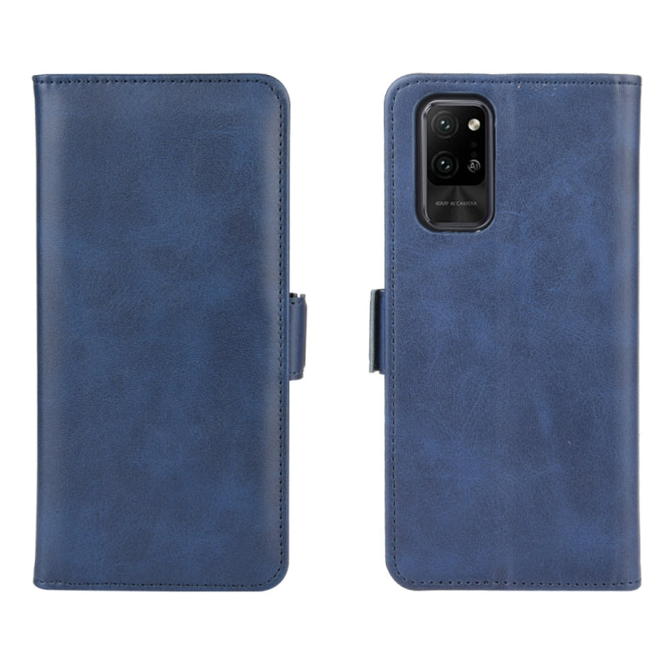 For Huawei Honor Play4 Pro/Honor V30 Dual-side Magnetic Buckle Horizontal Flip Leather Case with Holder & Card Slots & Wallet