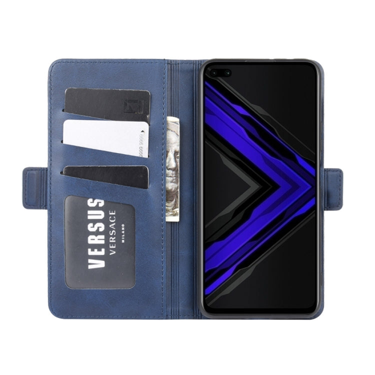 For Huawei Honor Play4 Pro/Honor V30 Dual-side Magnetic Buckle Horizontal Flip Leather Case with Holder & Card Slots & Wallet