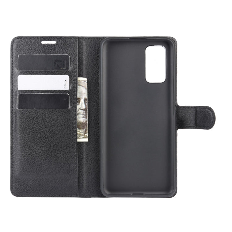 For Huawei Honor Play4 Pro/Honor V30 Litchi Texture Horizontal Flip Leather Case with Holder & Card Slots & Wallet