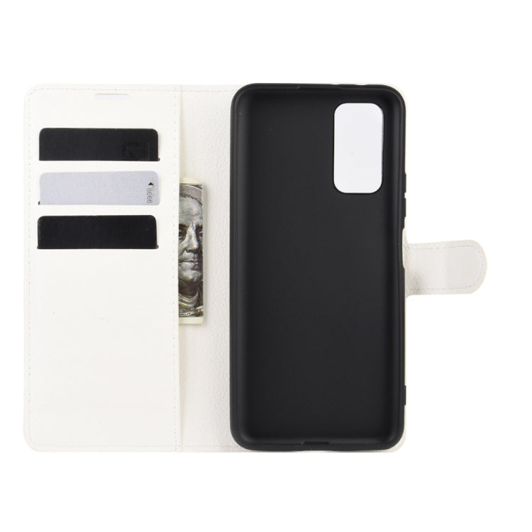 For Huawei Honor Play4 Pro/Honor V30 Litchi Texture Horizontal Flip Leather Case with Holder & Card Slots & Wallet