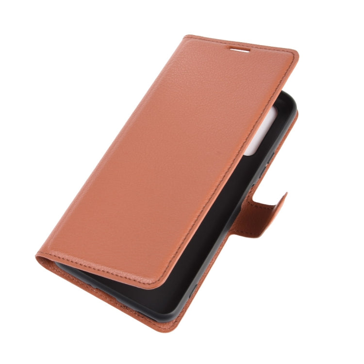 For Huawei Honor Play4 Pro/Honor V30 Litchi Texture Horizontal Flip Leather Case with Holder & Card Slots & Wallet