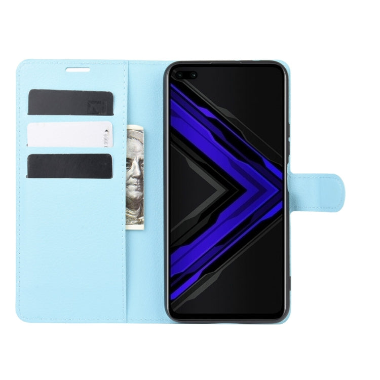 For Huawei Honor Play4 Pro/Honor V30 Litchi Texture Horizontal Flip Leather Case with Holder & Card Slots & Wallet