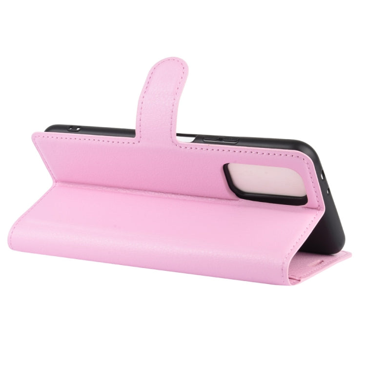 For Huawei Honor Play4 Pro/Honor V30 Litchi Texture Horizontal Flip Leather Case with Holder & Card Slots & Wallet