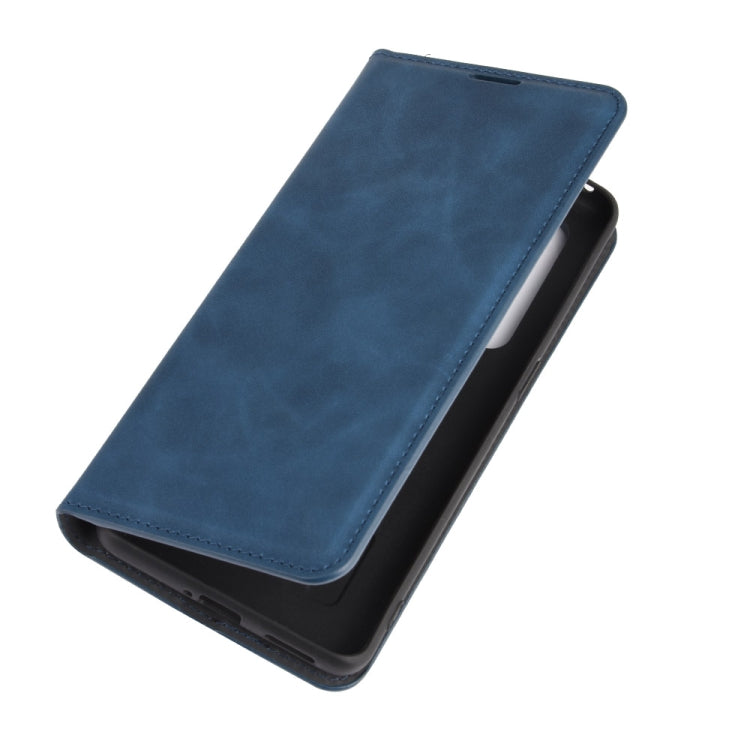 For OPPO Find X2 Pro Retro-skin Business Magnetic Suction Leather Case with Holder & Card Slots & Wallet