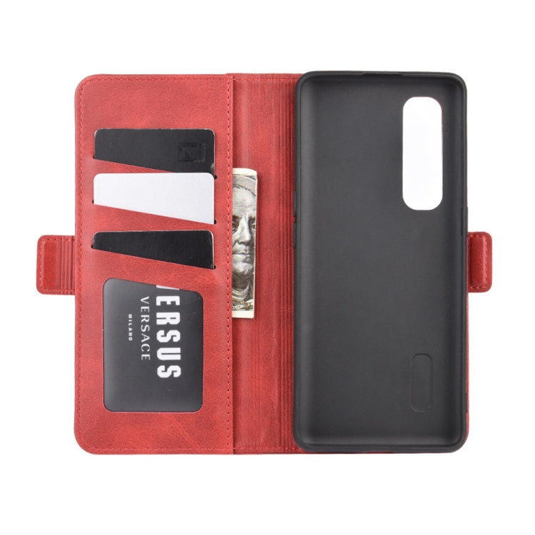 For OPPO Find X2 Pro Dual-side Magnetic Buckle Horizontal Flip Leather Case with Holder & Card Slots & Wallet