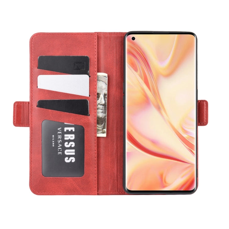 For OPPO Find X2 Pro Dual-side Magnetic Buckle Horizontal Flip Leather Case with Holder & Card Slots & Wallet