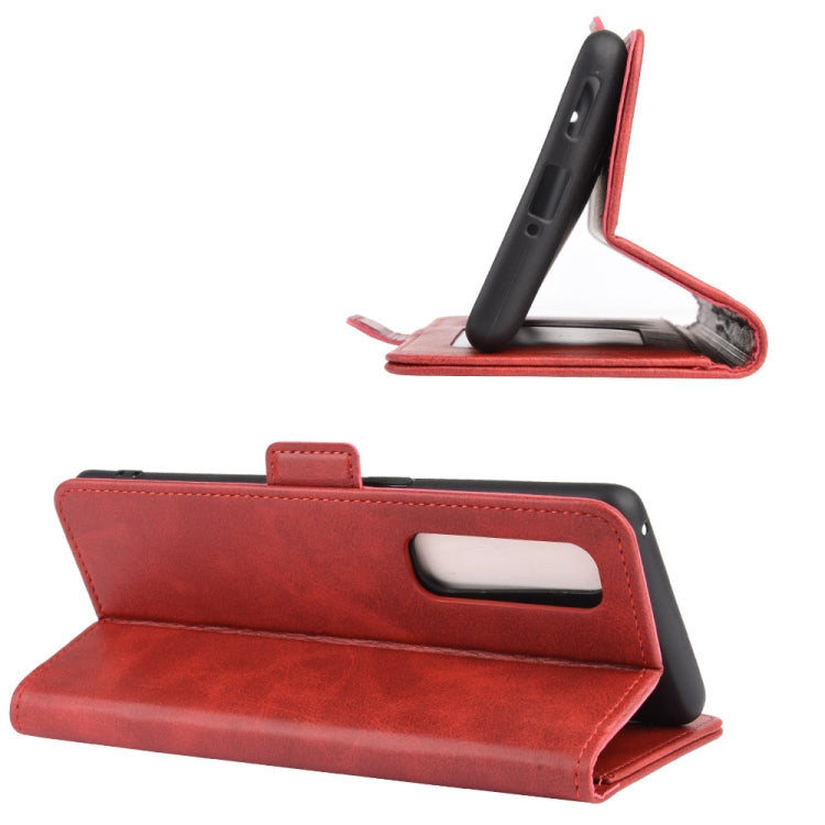 For OPPO Find X2 Pro Dual-side Magnetic Buckle Horizontal Flip Leather Case with Holder & Card Slots & Wallet