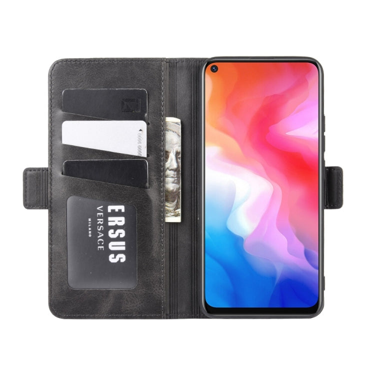 For Vivo Y50/Y30 Dual-side Magnetic Buckle Horizontal Flip Leather Case with Holder & Card Slots & Wallet