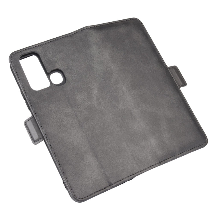 For Vivo Y50/Y30 Dual-side Magnetic Buckle Horizontal Flip Leather Case with Holder & Card Slots & Wallet