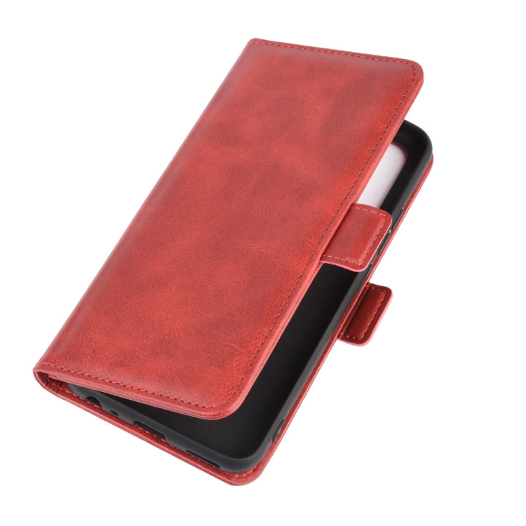 For Vivo Y50/Y30 Dual-side Magnetic Buckle Horizontal Flip Leather Case with Holder & Card Slots & Wallet