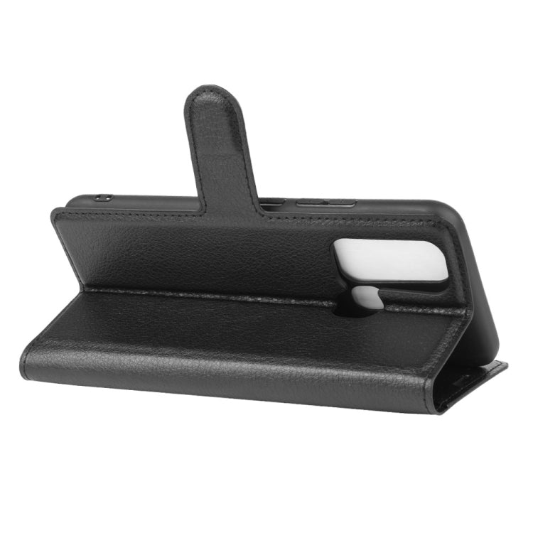 For Vivo Y50/Y30 Litchi Texture Horizontal Flip Protective Case with Holder & Card Slots & Wallet