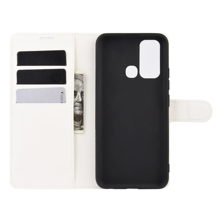 For Vivo Y50/Y30 Litchi Texture Horizontal Flip Protective Case with Holder & Card Slots & Wallet