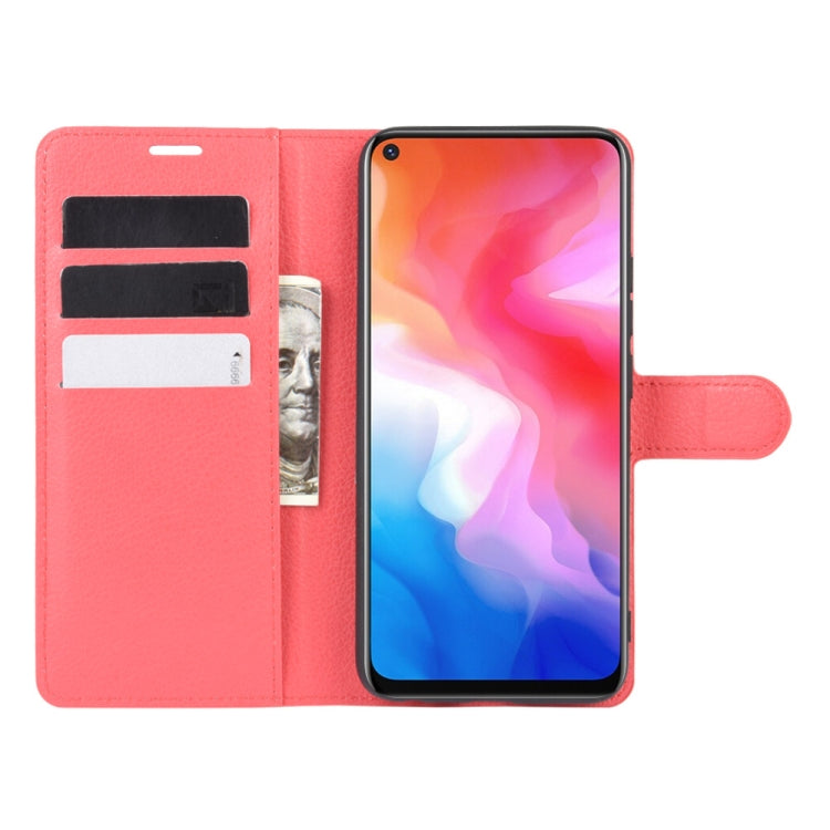 For Vivo Y50/Y30 Litchi Texture Horizontal Flip Protective Case with Holder & Card Slots & Wallet