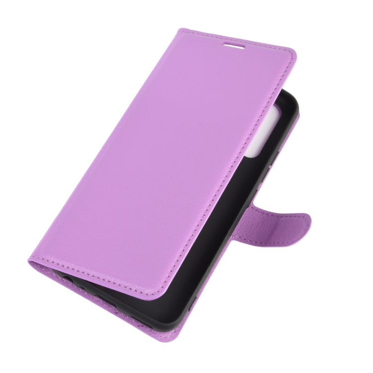 For Vivo Y50/Y30 Litchi Texture Horizontal Flip Protective Case with Holder & Card Slots & Wallet