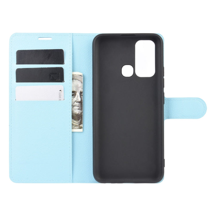 For Vivo Y50/Y30 Litchi Texture Horizontal Flip Protective Case with Holder & Card Slots & Wallet