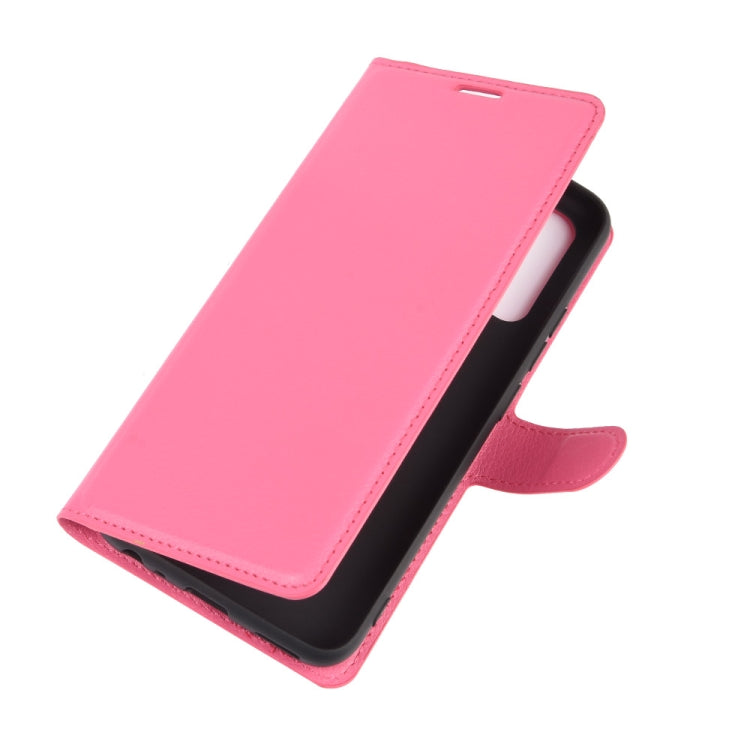 For Vivo Y50/Y30 Litchi Texture Horizontal Flip Protective Case with Holder & Card Slots & Wallet