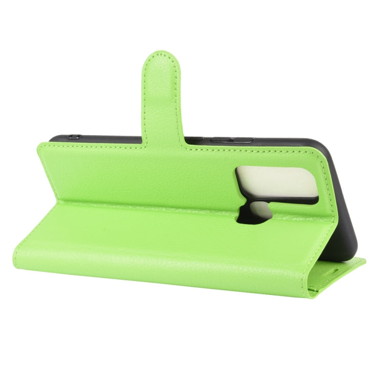 For Vivo Y50/Y30 Litchi Texture Horizontal Flip Protective Case with Holder & Card Slots & Wallet