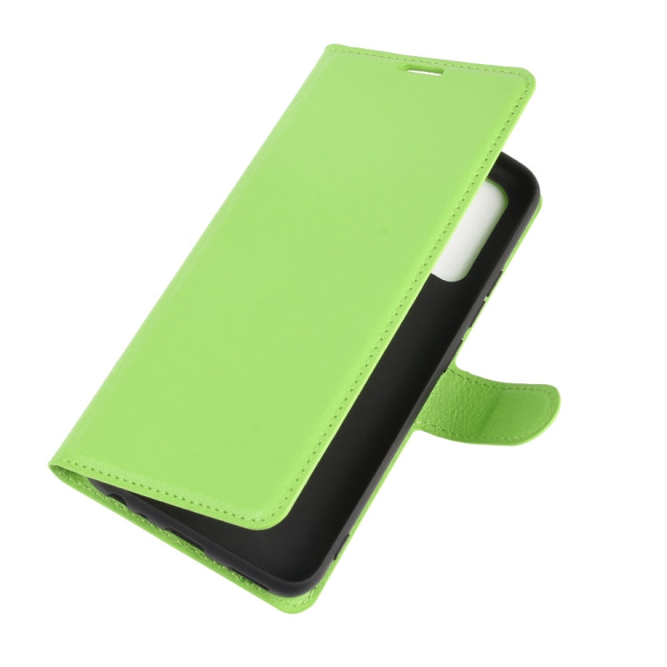 For Vivo Y50/Y30 Litchi Texture Horizontal Flip Protective Case with Holder & Card Slots & Wallet