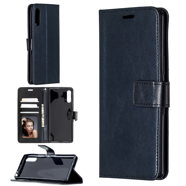 For Sony Xperia L4 Crazy Horse Texture Horizontal Flip Leather Case with Holder & Card Slots & Wallet & Photo Frame
