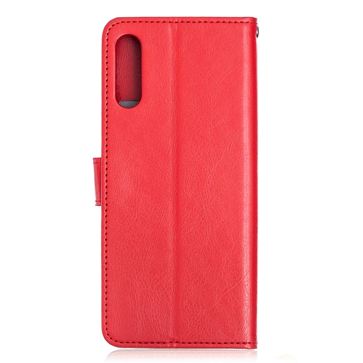 For Sony Xperia L4 Crazy Horse Texture Horizontal Flip Leather Case with Holder & Card Slots & Wallet & Photo Frame