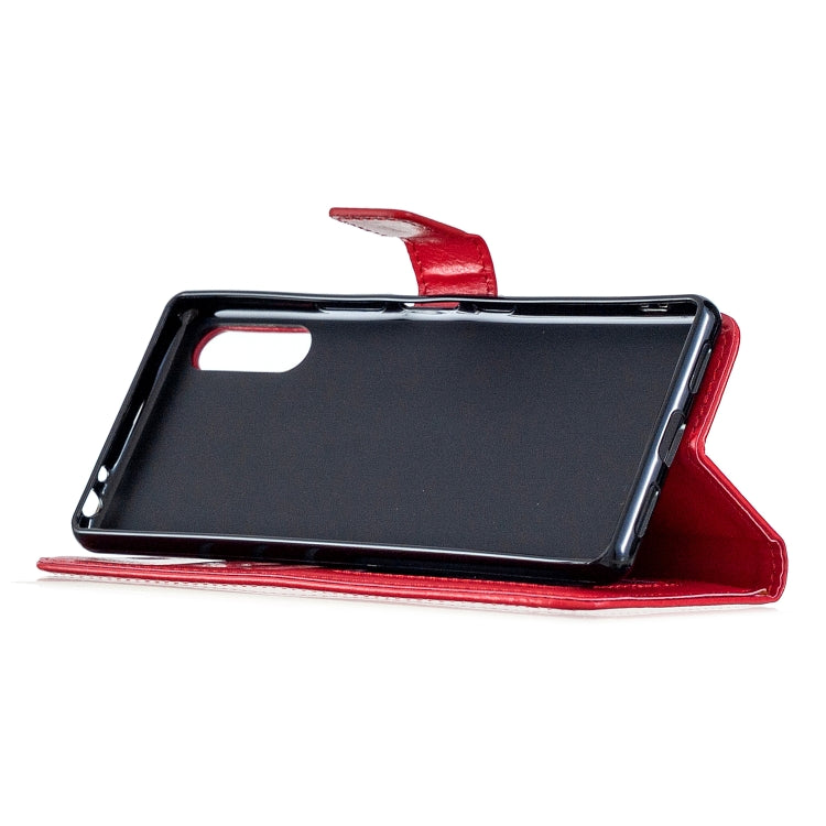 For Sony Xperia L4 Crazy Horse Texture Horizontal Flip Leather Case with Holder & Card Slots & Wallet & Photo Frame