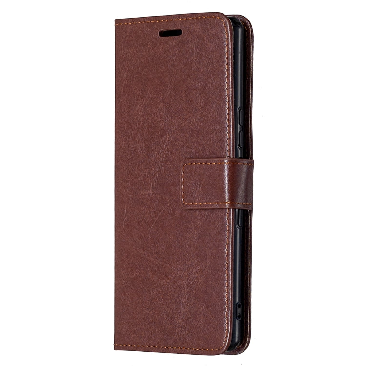 For Sony Xperia L4 Crazy Horse Texture Horizontal Flip Leather Case with Holder & Card Slots & Wallet & Photo Frame