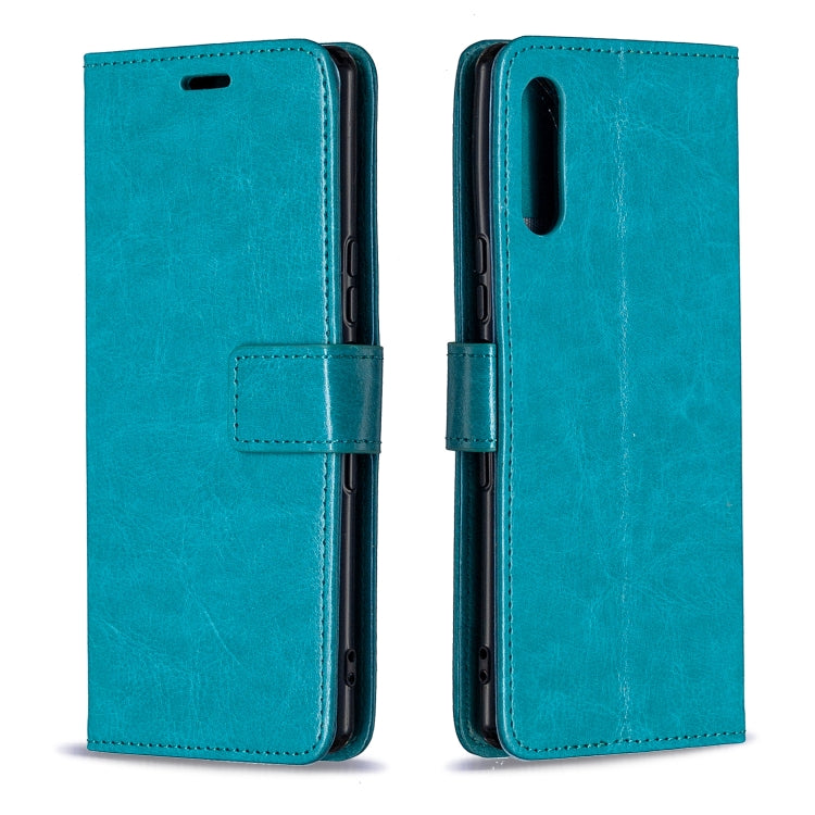 For Sony Xperia L4 Crazy Horse Texture Horizontal Flip Leather Case with Holder & Card Slots & Wallet & Photo Frame