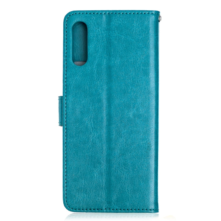 For Sony Xperia L4 Crazy Horse Texture Horizontal Flip Leather Case with Holder & Card Slots & Wallet & Photo Frame