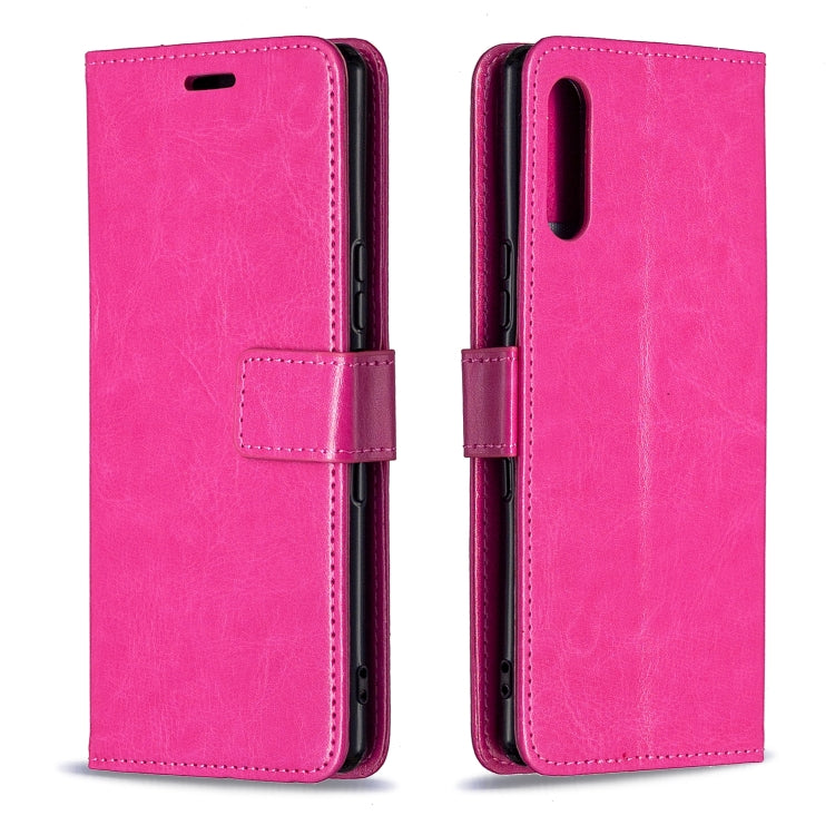 For Sony Xperia L4 Crazy Horse Texture Horizontal Flip Leather Case with Holder & Card Slots & Wallet & Photo Frame