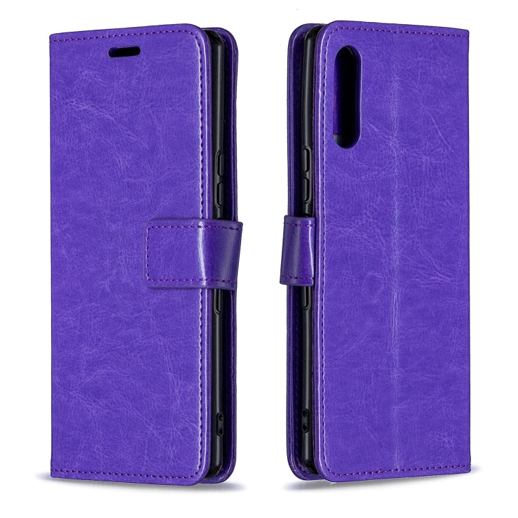 For Sony Xperia L4 Crazy Horse Texture Horizontal Flip Leather Case with Holder & Card Slots & Wallet & Photo Frame