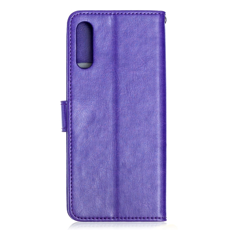 For Sony Xperia L4 Crazy Horse Texture Horizontal Flip Leather Case with Holder & Card Slots & Wallet & Photo Frame